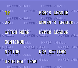Hyper V-Ball screenshot 5 for Super Nintendo